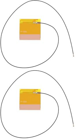 eMagTech Lot de 2 antennes WiFi internes IPEX4 pour ordinateur portable Intel AX210 AX200 NGFF M.2 WiFi 6 cartes