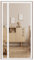Bianco 80x240cm Zanzariera Laterale Plisse per Porte Scorrevoli