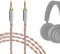 GEEKRIA Apollo, cavo audio placcato argento, compatibile con cuffie Sony WH-1000XM6, Skullcandy Crusher ANC 2, Beats Solo 4, cavo di ricambio per cuffie da 3,5 mm (1,5 m)