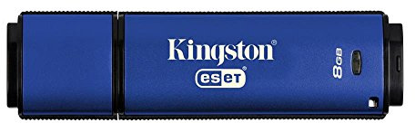 Kingston Vault Privacy 3.0 Anti-Virus Clé USB 8 Go Bleu