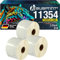 Bubprint 3x Etiketten kompatibel als Ersatz für Dymo 11354 S0722540 für Labelwriter 310 320 330 400 450 Duo Twin Turbo 57 x 32 mm weiß white