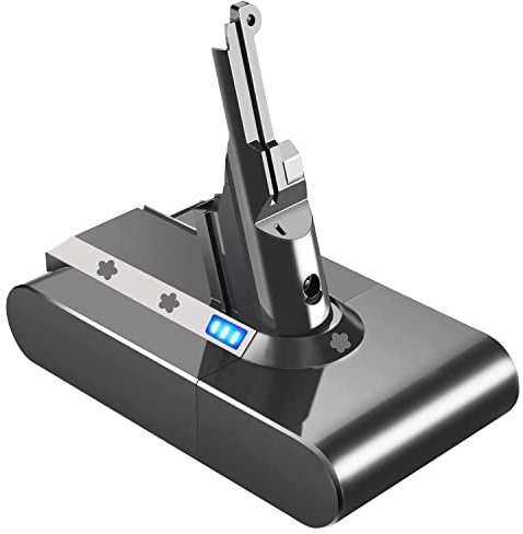 DTK Akku Ersatzakku Für Dyson V8 Staubsauger SV10 Absolute Animal Fluffy Motorhead Slim Fluffy Total Clean Extra Cord-Free Handheld Vacuum Cleaner 4000mAh 21.6V