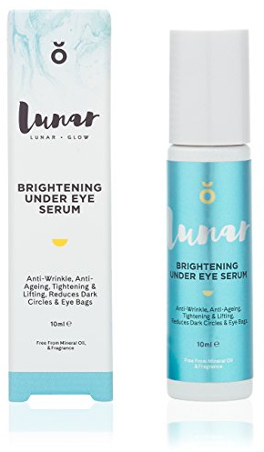 Brightening Under Eye Serum von Lunar Glow. Erfrischendes Augenserum für den unteren Augenbereich und Kontur 10ml