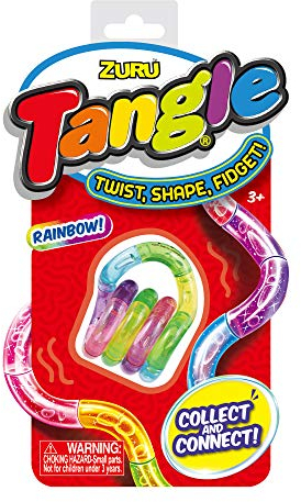 Tangle Crush, sortiert, therapeutisches Spielzeug, ideal zum Stressabbau, fördert Koordination und Feinmotorik, beliebig drehbar