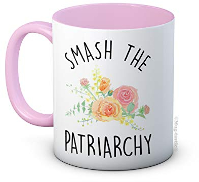 Smash The Patriarchy - Hochwertige Keramik Kaffetasse Becher