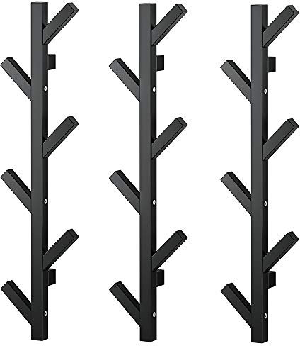 Ikea TJUSIG Kleiderbügel, Schwarz, 3 Stück, 76,2 cm, Schwarz