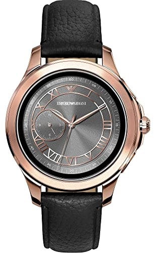 Emporio Armani Smartwatch Uomo con Cinturino in Pelle ART5012