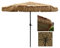 XFAK Hawaii Sonnenschirm Bastschirm Für Strand 270cm Strohschirm Groß Gartenschirm Knickbar Terrassenschirm Sonnenschutz