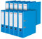 Morgan's Direct Blue A4 Lever Arch Files 80mm - Made from PP Covered Board - Pack 10