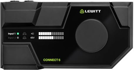 Lewitt Verbinden Sie 6 USB-C-Audio-Schnittstelle