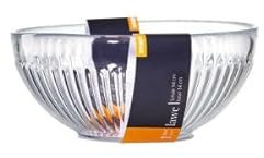 Ritzenhoff & Breker Schale Lawe, Klar, ø 14 cm, Allzweckschale für Obst & Salat, Schüssel aus Glas, Spülmaschinengeeignet