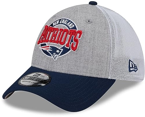 New Era 39Thirty Stretch Mesh Cap - New England Patriots - S