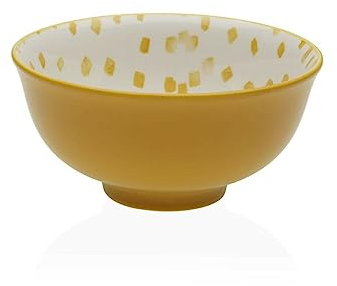 Versa Bol Jaune Céramique Porcelaine