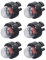 YWBL-WH 6PCS Primer Bulb for 2 Stroke Small Engine Compatible with P136 PP136E PP330
