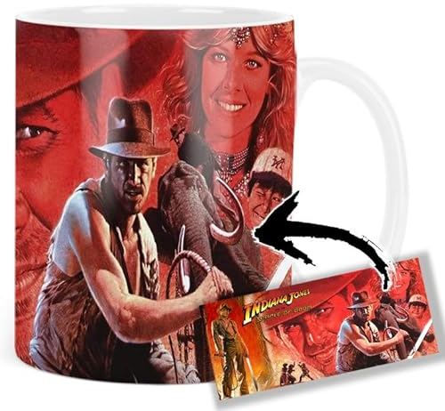 Indiana Jones And The Temple Of Doom Harrison Ford Tasse Keramikbecher Mug