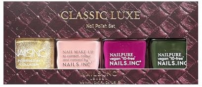 Nails.INC Classic Luxe 4-Piece Nail Polish Set