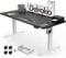 Devoko Electric Standing Desk 180x80cm with USB Charging Height Adjustable Desk with Desktop 3 Memory Smart Pannel(White frame+black desktop)