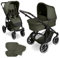 ABC Design Kinderwagen Salsa 5 Air Avocado - 2in1 Kombi-Kinderwagen ab Geburt mit Luftreifen, Federung & großer Babywanne