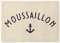 Tischset aus Leinen – Mosaik – großes Format 40 x 28,5 cm