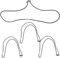 HOLIDYOYO Bin Bag Holder Hoop Elastic Ropes for Trash Can Garbage Bag Holder Straps Elastic Band
