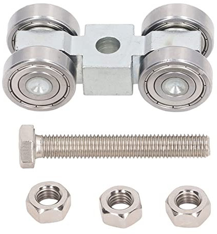 Edelstahl -4 -Radscheibe -Montage -Roller Starke Stabilität für kleine Trolley