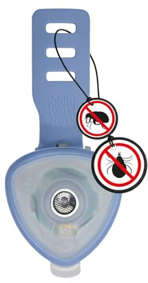 Max & Molly Soundshield – Ultraschall-Clip für Hunde jeder Größe – Ocean | geräuschlos & chemiefrei, an Halsband oder Geschirr befestigbar