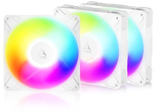 ARCTIC P14 Pro Reverse A-RGB (3 Pack) – 140 mm Premium Fan, Reverse Airflow