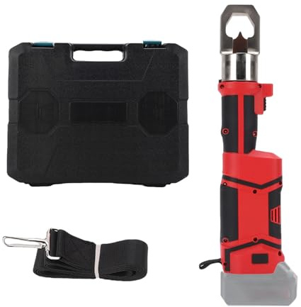 Haofy Cordless Cable Cutter, 60KN Electric Hydraulic Wire Cutting Tool with Intelligent LED Screen and Adjustable Pressure for Copper Aluminum Cables