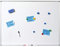 Dahle 96110 Basic IP-Wandtafel (magnetisch, Alurahmen, 60 x 90 cm) weiß emailiert