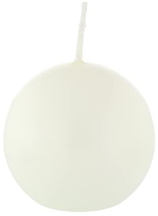 Kugelkerzen Elfenbein 4 cm, 12 Stück