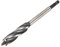 sourcing map 1/4-inch Hex Shank 14mm Dia Woodworking Wood Quad Fluted Auger Drill Bit