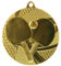 pokalspezialist 10 Stück Medaille Gold Tischtennis Tischtennis-Medaillen rund 50mm, 3mm stark, Stahl