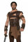 shoperama Braune Rüstung für Herren Game of Thrones LARP Kostüm Brust-Panzer Harnisch Gr. M/L