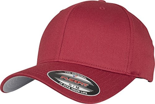 Flexfit Unisex 6277-Flexfit Wooly Combed Flexfit Wooly Combed, rose brown, XS/S