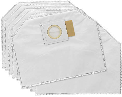 Masterpart Extra Strong Microfibre Dust Bags With Carton Collar Compatible with Makita DVC260Z Backpack Vacuum