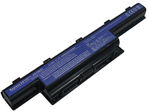 Uniamy Laptop Replacement Battery For AS10D41 AS10D51 AS10D61 BT.00605.065 BT.00605.072 BT.00605.072M BT.00603.111 Packard Bell EasyNote NM86 NM87 TK36 TK37 TK81 TK83 TK85 TK87 LS11 series