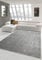 Wohnzimmer Teppich modern Kurzflor mit Uni Design in Anthrazit Größe 160x230 cm