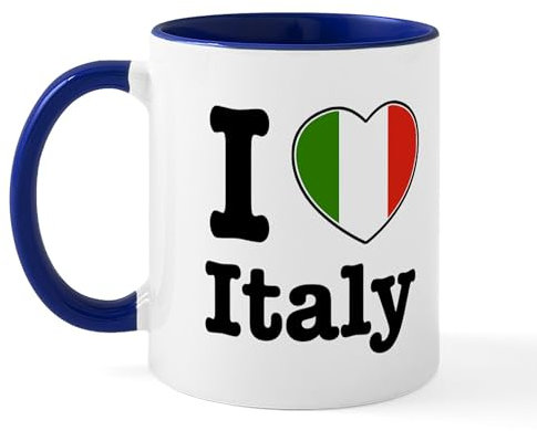 CafePress I Love Italy Mug 11 oz (325 ml) Ceramic Coffee Mug