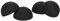 Silicone Hemisphere Bumper, 4 Pack Dome Shaped Isolation Feet, Isolation Pads with Anti Skid Isolation Feet, for Vinyl Record Players, Subwoofers, CD Players
