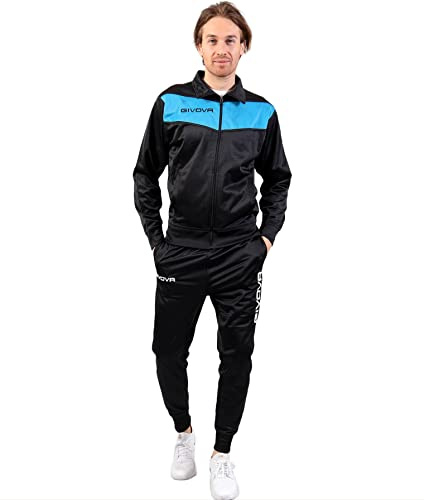 GIVOVA Visa Overall Triacetat 4S schwarz/türkis Größe 2XL