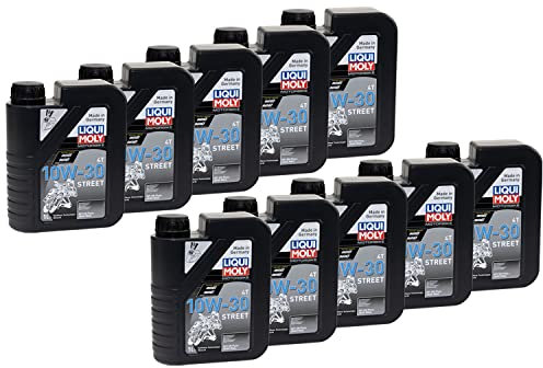 Motoröl Motor Öl LIQUI MOLY Street 10W-30 10 X 1 Liter