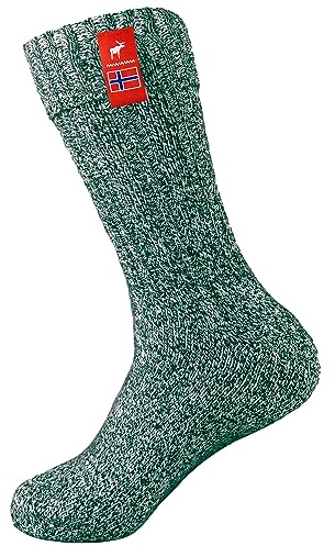 Norwegian Fjord Sock - Pine Green (UK 6-8 | EUR 39-42)