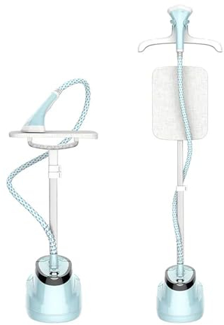 Air Essence ClothCare Steamer - Plancha de Vapor Avanzada con Ajuste de 10 Niveles de Temperatura, Cabezal de Acero Inoxidable y Esterilización: Calentamiento Rápido y Protección Anti-Quemaduras