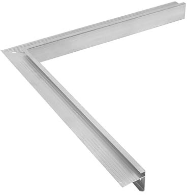 Wovar Dachrandprofile Aluminium Innenecke 6,0 x 6,4 x 50 cm - Pro Stück