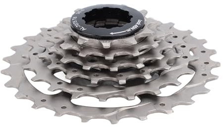 Zunate 6 Gang Kassette, 6 Gang Kassette aus Edelstahl Aluminiumlegierung, Fahrrad Ersatzteil