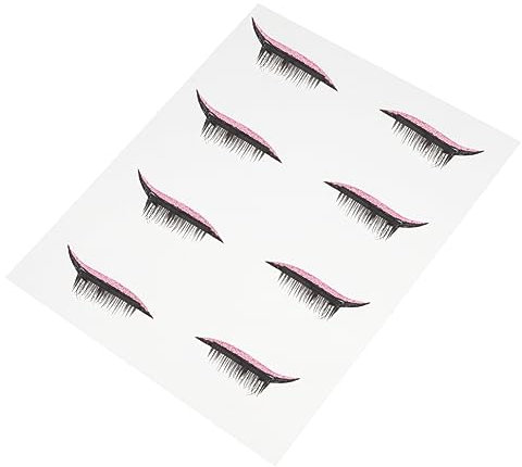 BELLIFFY 4paare Eyelid Tape Eyeliner Aufkleber Shiny Lash Decals Zum Schnellen Einfachen Augen-make-up Für Größere Tiefere Attraktive Augen Praktisches Sparsame Anwendung