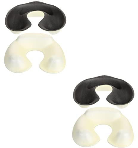 LALADEFIEE 2piezas Bandeja De Cuello Para Peluquería Tray Para Lavado y Tinte De Cabello De Coloración y Diseño y Para Salones y Personal