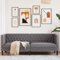Willood Chesterfield-Sofa 3-Sitzer Grau Kunstleder