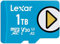 Lexar 1TB Play Blue Micro SD Card, UHS-I, C10, U3, V30, A2, 4K, Up to 160MB/s microSDXC Memory Card, Expanded Storage for Nintendo-Switch 1, Gaming Devices, Smartphones, Tablets (LMSPLBL001T-BNNNU)