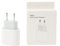 Adaptador de Corriente USB-C, 20W, Cargador Rápido, Color Blanco